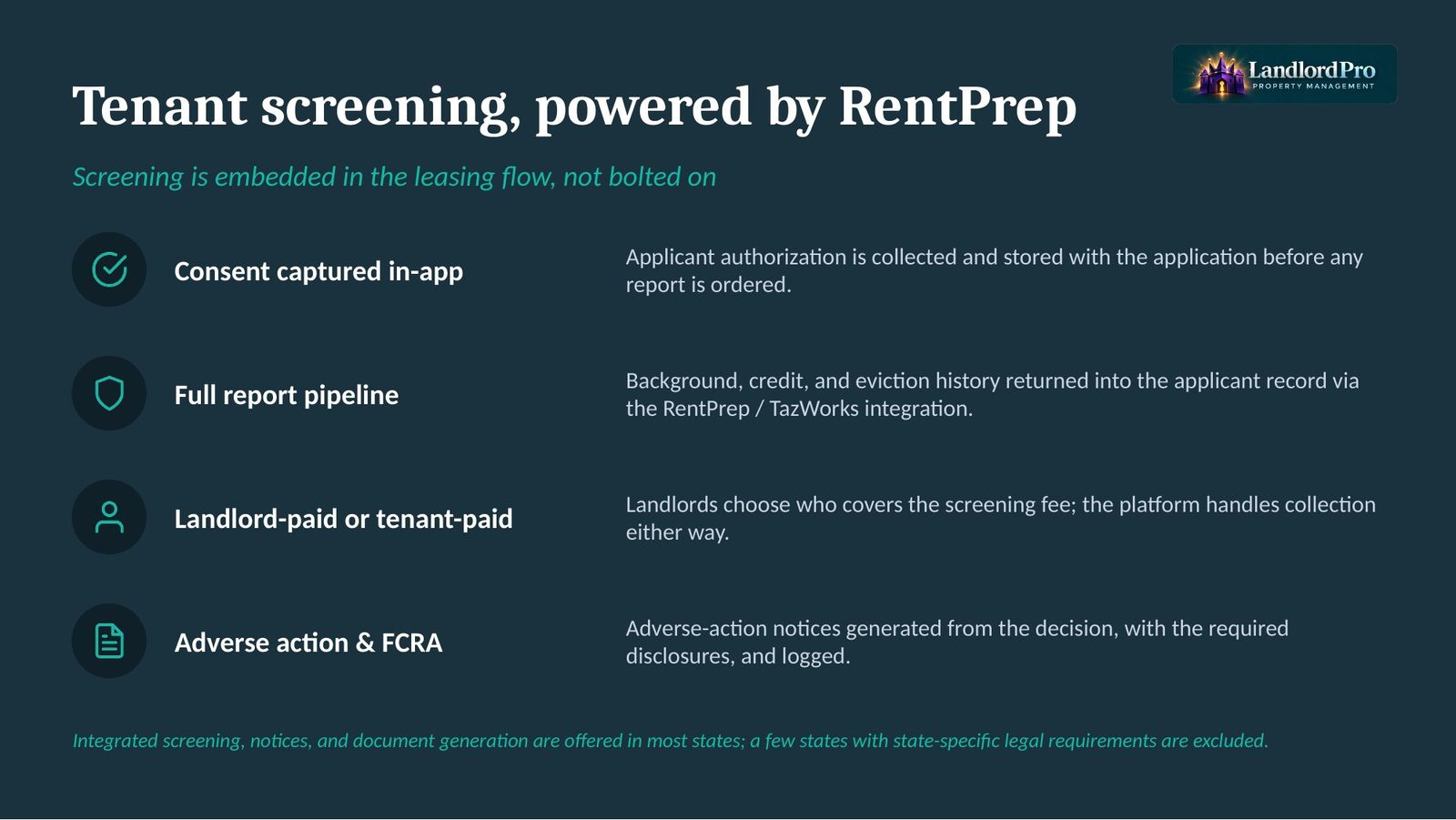 Tenant screening