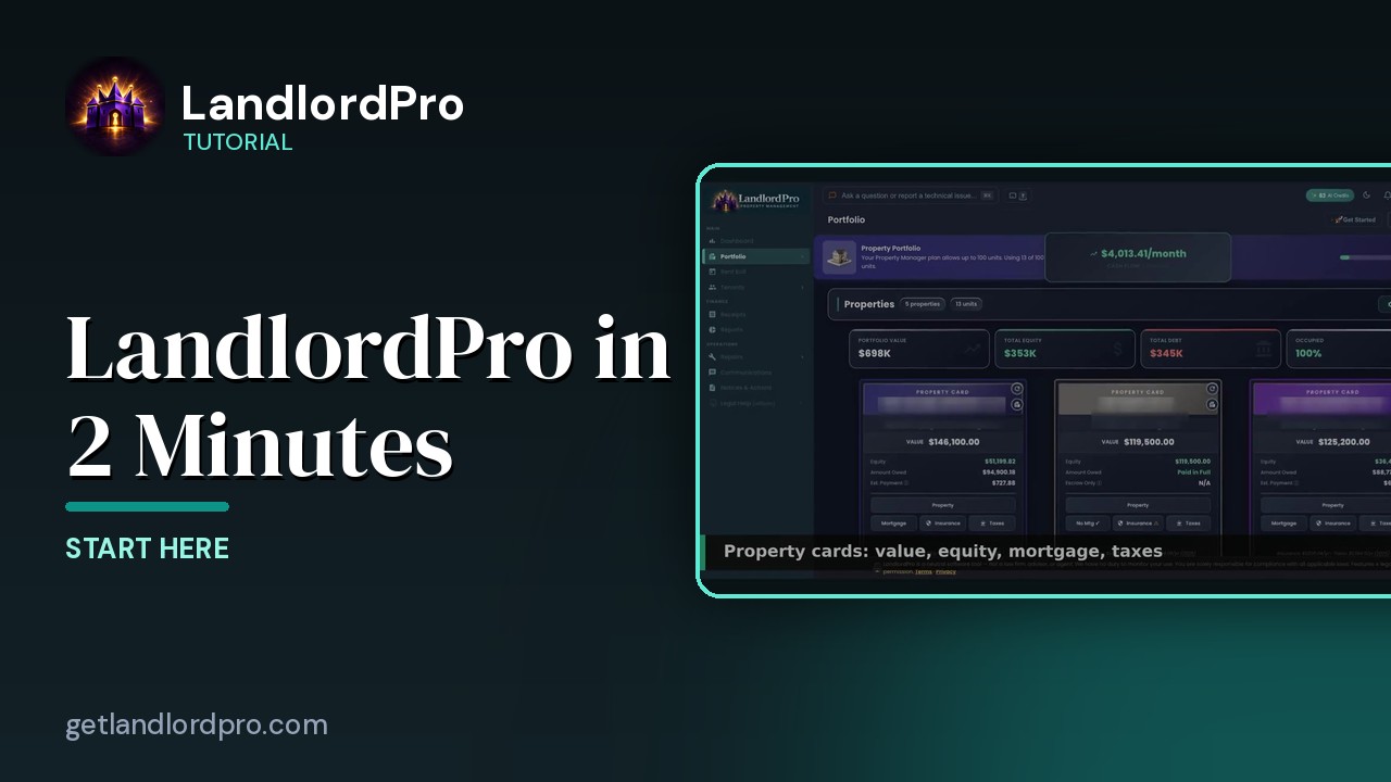 LandlordPro in 2 Minutes