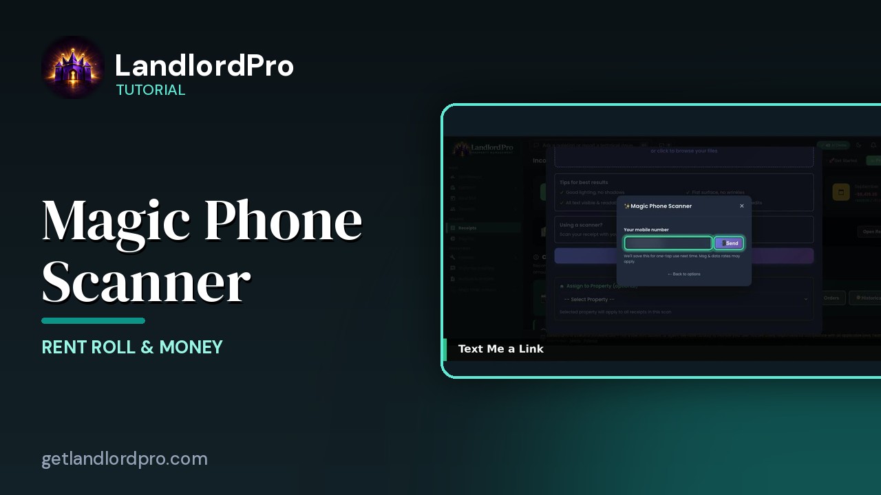 Magic Phone Scanner — receipts from your phone