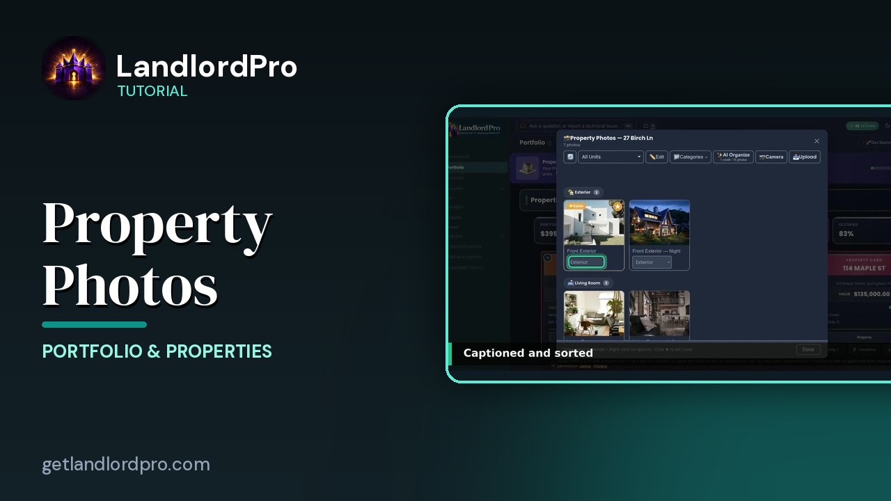 Property Photos — shoot once, advertise everywhere