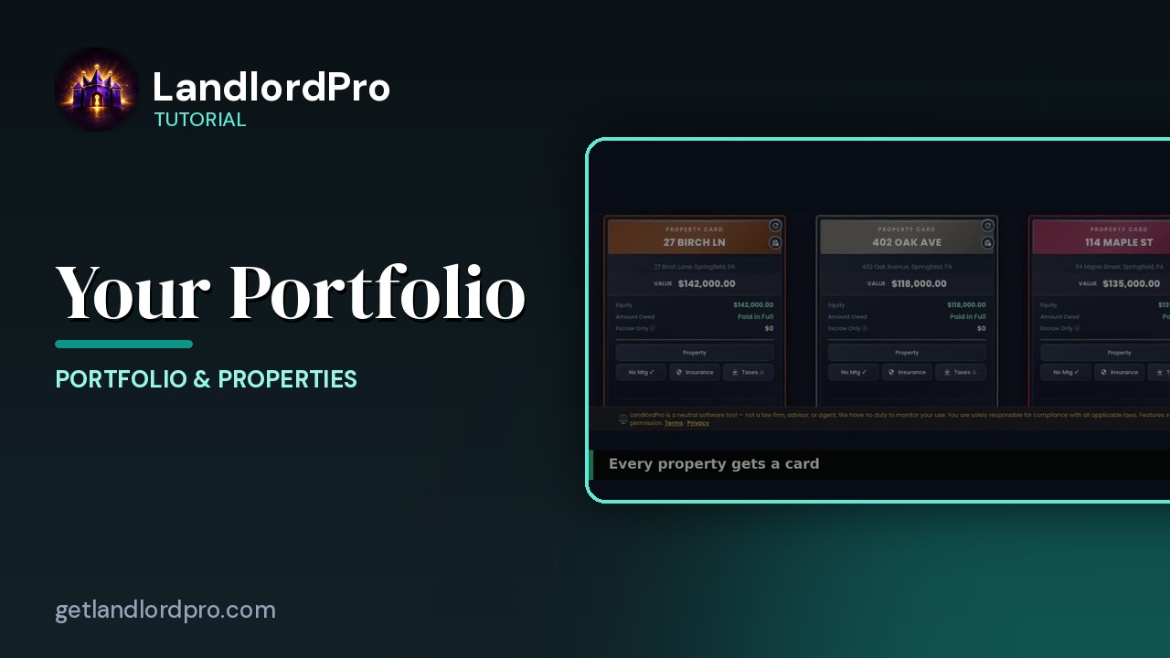 Your Portfolio (quick look)
